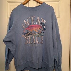 Hollister ocean Beach sweatshirt